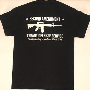 2nd Amendment Tyrant Defense Service Men's TShirt
